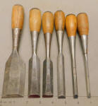 6 Stanley Everlasting Chisels