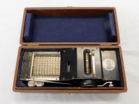 Seidal & Naumann Mechanical Chain Adding Machine Calculator